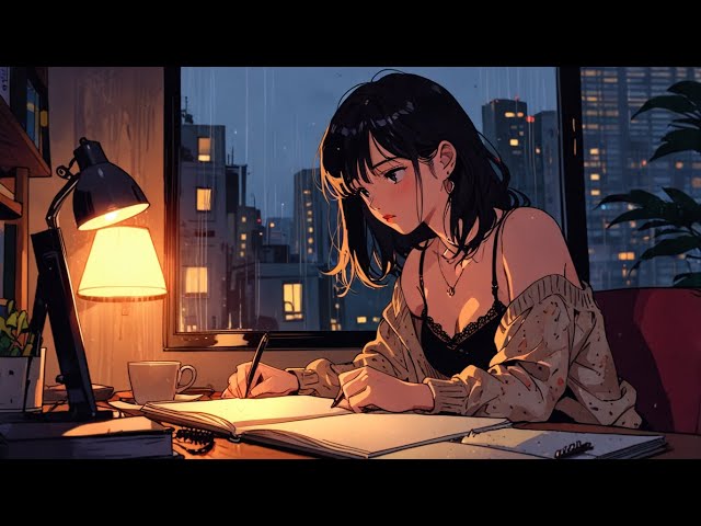 The Most Relaxing Lofi Rain Music - Tokyo Chill Beats