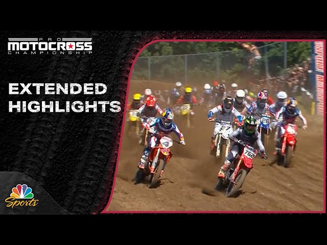 Pro Motocross 2024 EXTENDED HIGHLIGHTS: Round 6 at RedBud | 7/6/24 | Motorsports on NBC