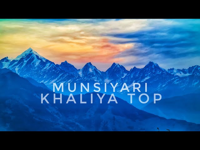 Khaliya Top Trek | Munsiyari (Pithoragarh, Birthi Falls, Khaliya Bugyal, Zero Point) | Travel vlog