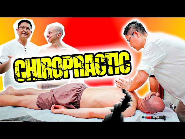 Chiropractic Posture Correction 🌟 Chinese Doctor | ASMR Experience