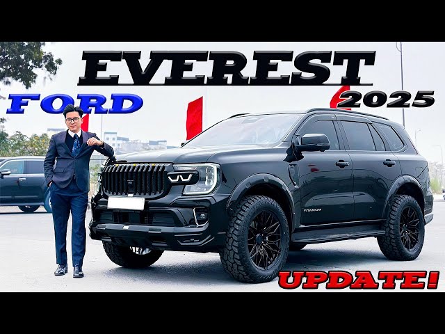 Ford Everest 2025 Nâng Cấp | Món quà nhỏ du Xuân