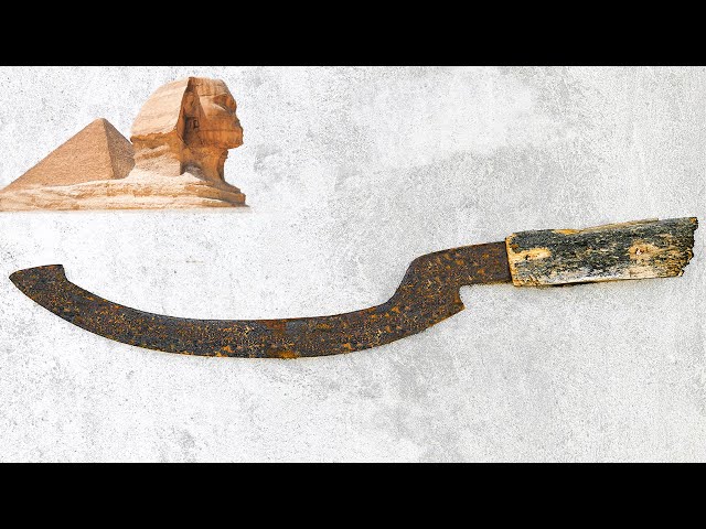 Restoration of Rusty Egyptian Khopesh Sword