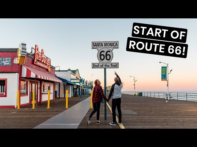 ROUTE 66 CALIFORNIA - Start of our Route 66 Road Trip