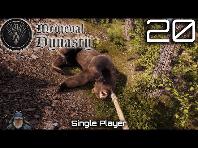 Medieval Dynasty 2025 Playthrough | E20 Our First Bear Hunt!