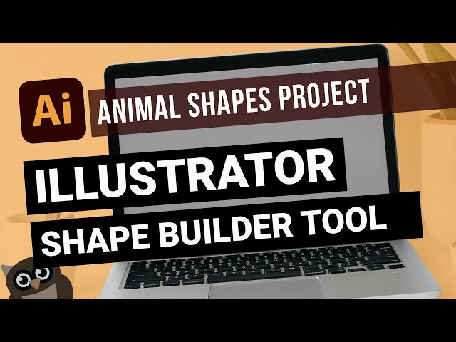 Adobe Illustrator: Animal Shapes Project (Shape Builder Tool)