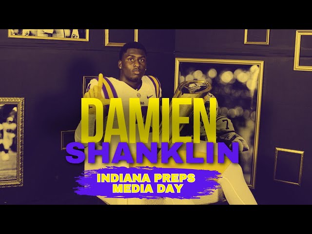 Damien Shanklin 4 Star Edge Warren Central HS Class of 2025 | Indiana Preps Media Day 2024