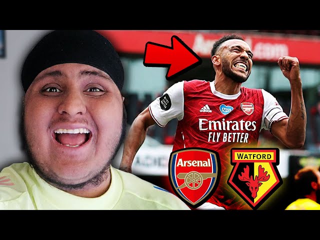 ARSENAL vs WATFORD 3-2 | SCENES AS AUBAMEYANG GOALS RELEGATE WATFORD! (Vlog)