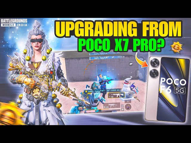 🔥Poco F6 90fps BGMI: Is it Worth Upgrading Poco X7 Pro?