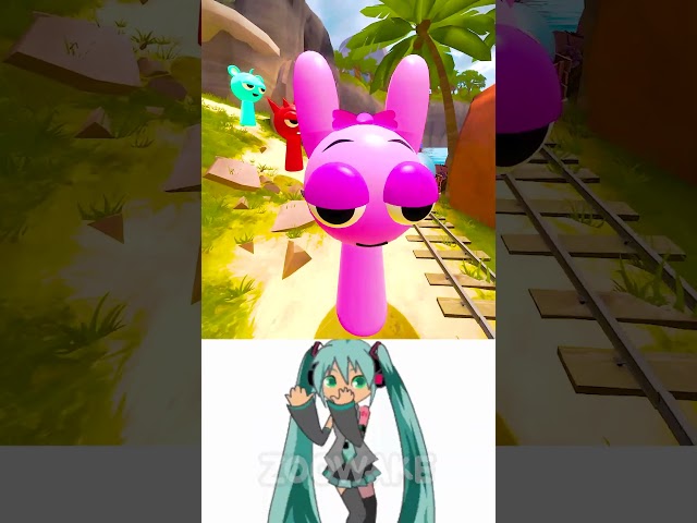 MIKU HATSUNE INCREDIBOX SPRUNKI CHIPI CHAPA HORROR BAILEY ZOMBIE vs JELLY FISH POPPY IN Garry's Mod