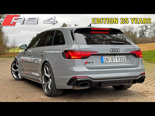 2025 Audi RS4 25 Years Edition // REVIEW on AUTOBAHN