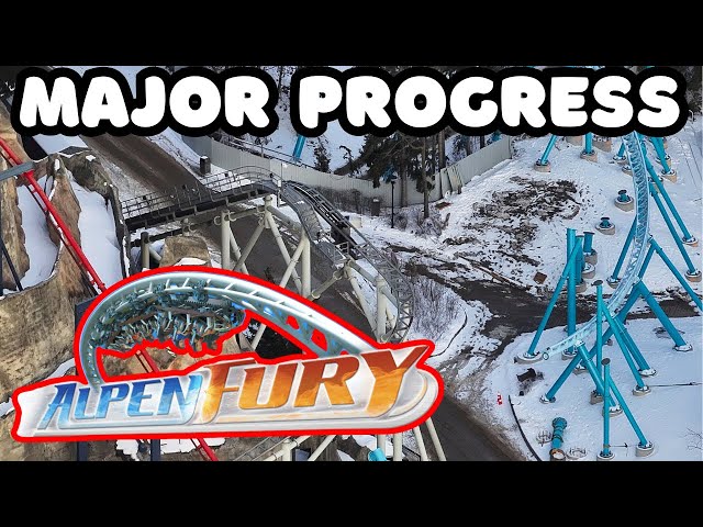 Canada's Wonderland AlpenFury First Launch Installed!