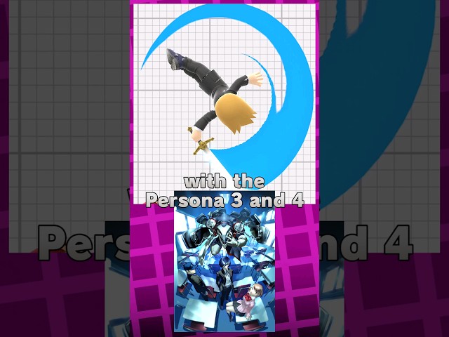 Mii Swordfighter's sneaky Persona reference