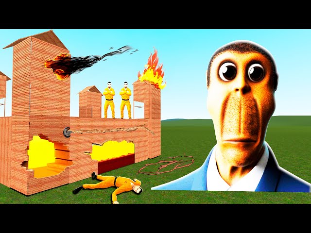 Can Obunga Destroy Our Fortress in GMOD ► Garry's Mod