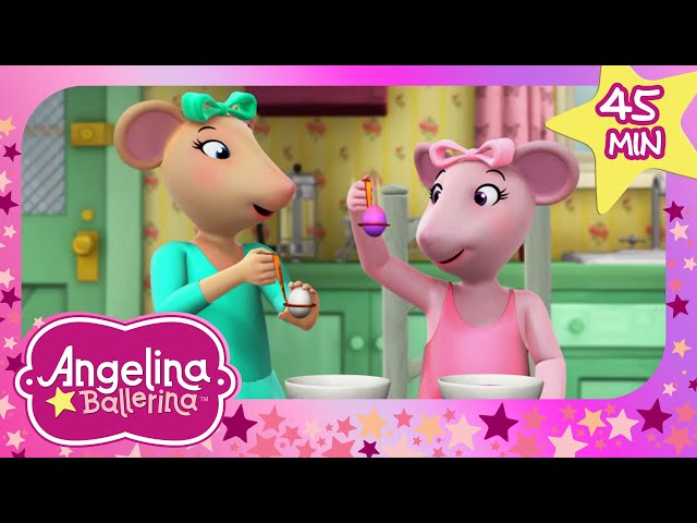 Spring Painting & Dance Challenges | Full Episodes | Cartoons for Kids | Angelina Ballerina