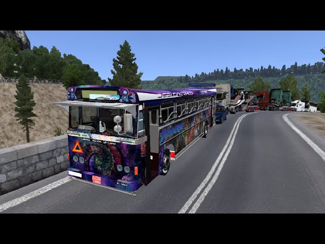 🔴LIVE - #16 ETS බස් කොල්ලෝ  Convoy | Euro Truck Simulator 2 #ets2live#shorts #shortsfeed