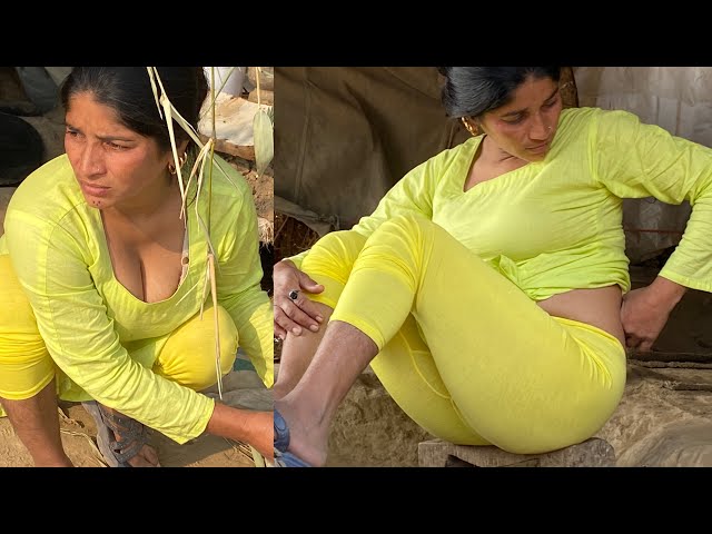 Desi Girl Old Village House Cleaning | Pakistani Girl Daily Routine Work Vlog | Pakfamilyvlog