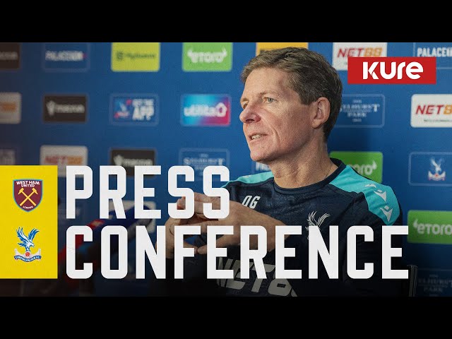 Squad fitness ahead of Hammers | Glasner Press Conference 🎙️ West Ham v Crystal Palace