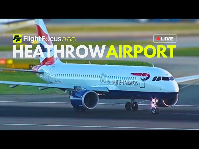 LIVE Heathrow Airport (LHR) - Wednesday 12th Feb 2025