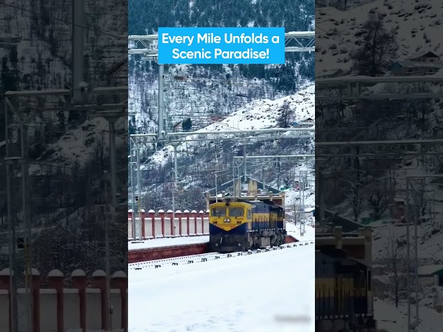 Most Scenic Train Journey in India |#railmitra #indianrailways #pnrstatus