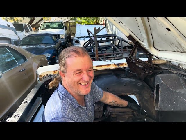 Ken’s 1966 Ford Country Sedan Wagon - cleaning up rust under battery tray, heater core removal