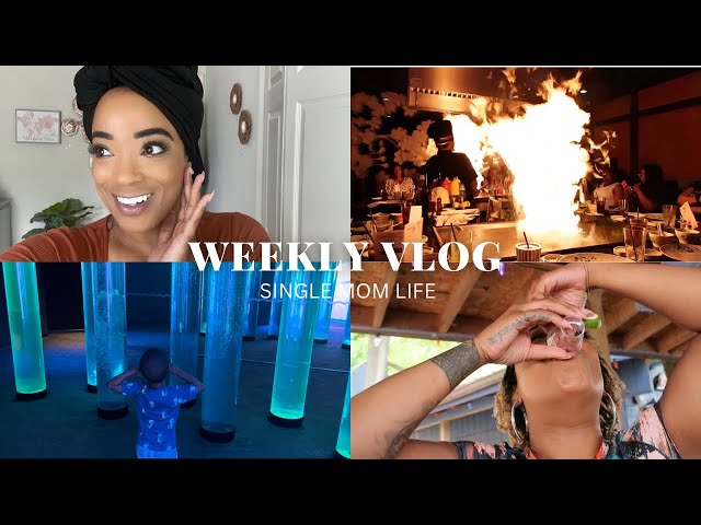 Single Mom Weekly Vlog | National Aquarium & Soccer