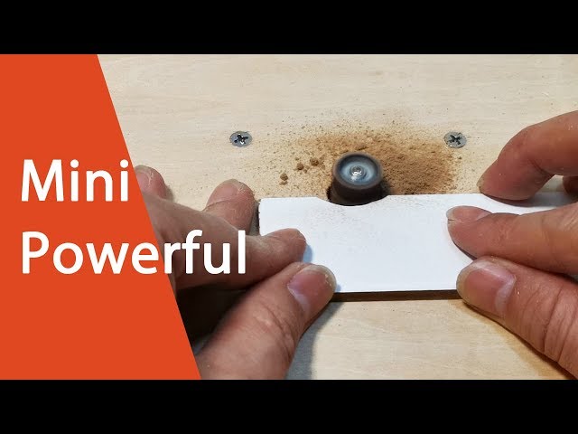 how to make Bench drum sanding machine at home with 555 dc motor