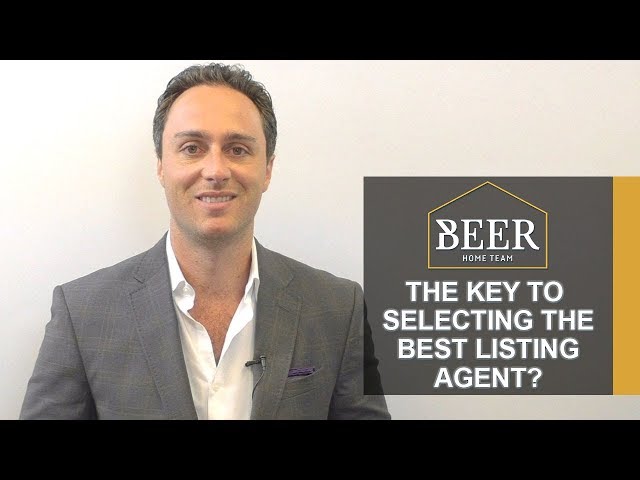 San Diego Real Estate Agent: The Key to Selecting the Best Listing Agent?