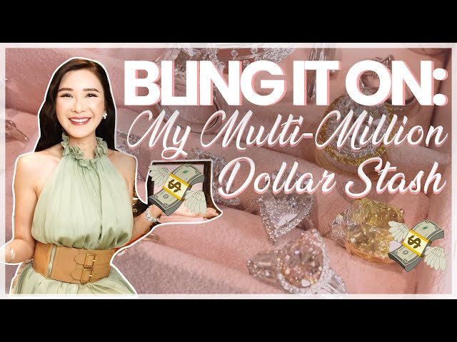 BLING IT ON: MY MULTI-MILLION DOLLAR STASH (JEWELLERY VLOG PART 2) | JAMIE CHUA