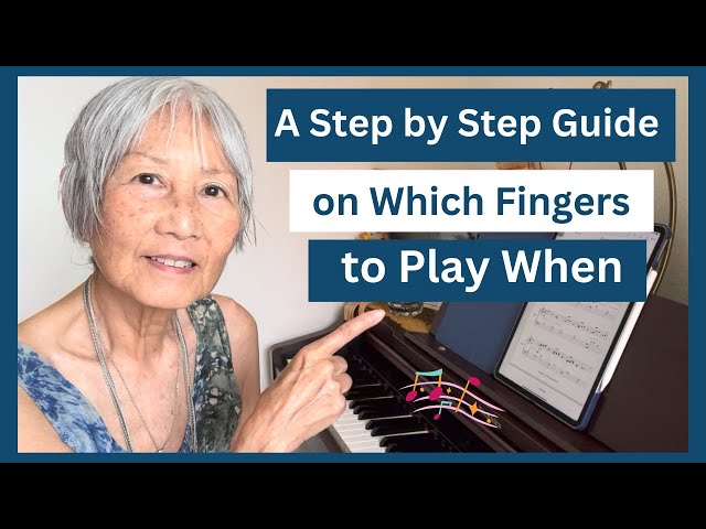 Piano Beginners, Confused on Which Finger to Play When?