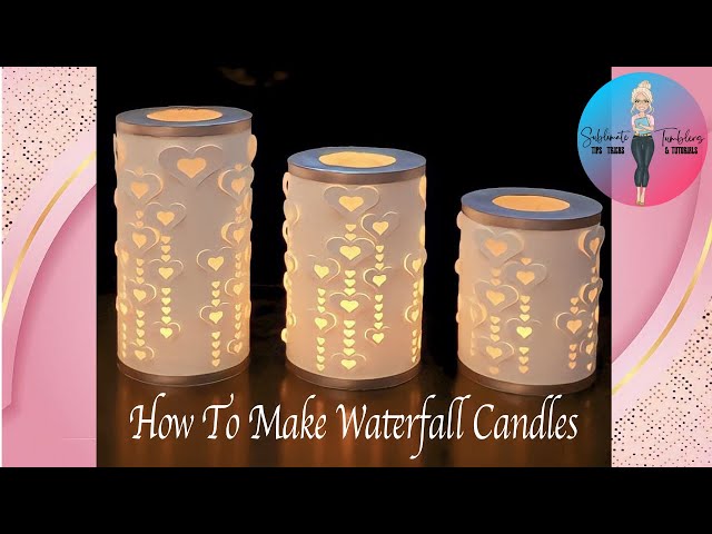 Cricut - How To Make Waterfall Lanterns With Cardstock