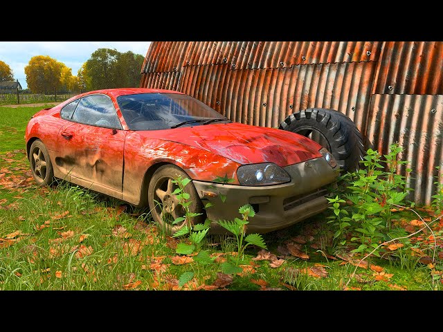 Rebuilding a Toyota Supra - Forza Horzon 4 (Xbox Series X)