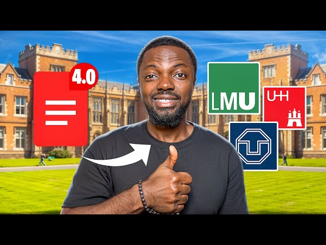 How to Get Into Top German Universities With LOW GRADES (SIMPLE TRICKS)