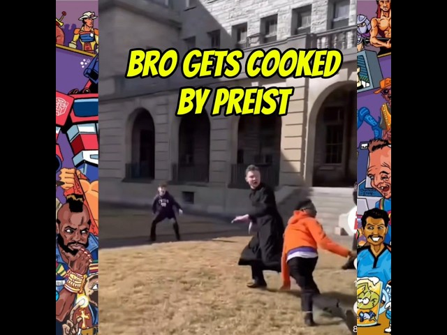 Bro Gets Cooked by Preist #funnyvideo ##comedy #youtubeshorts #youtube #shortvideo #entertainment