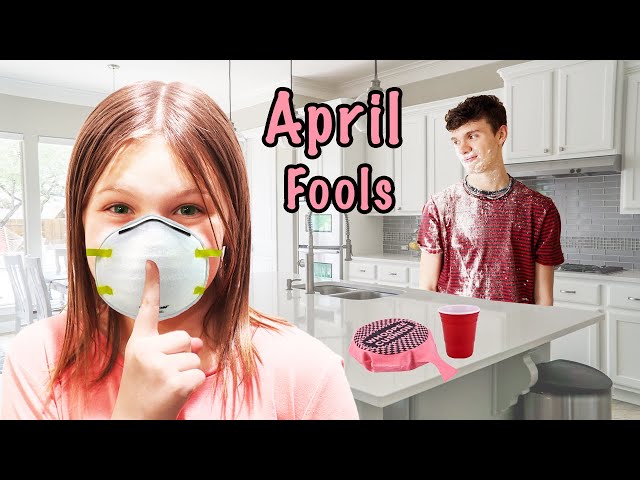 SNEAKY April Fools Day JOKE and Funny PRANKS!!!