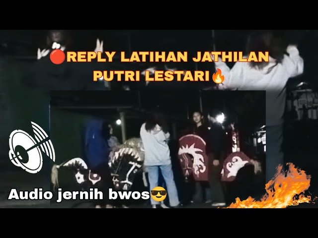 REPLY LIVE LATIHAN JATHILAN PUTRI LESTARI, TLB SAMBISARI #jathilan#jathilanputri#tlbsambisari