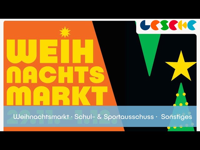 Rathaus TV: Weihnachtsmarkt, Schul- und Sportausschuss und Sonstiges