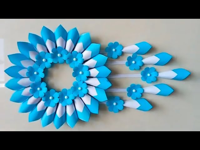 Beautiful paper Wall hanging craft 👌👌@Mohinicrafts142