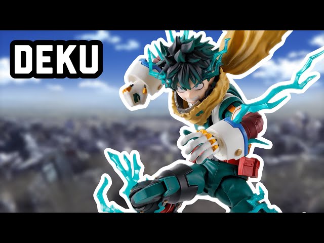 SH Figuarts My Hero Academia Izuku Midoriya (Deku) Action Figure Review Tamashii Nations BANDAI