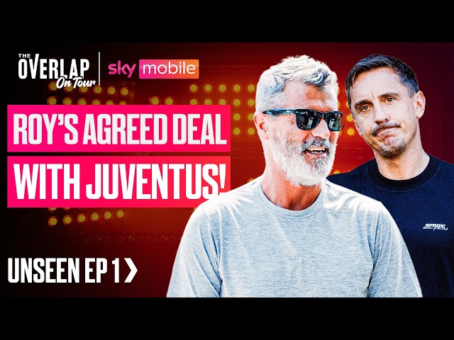 Roy Keane PRANKS Gary & Carra’s Man Utd Trial 😳 | The Overlap on Tour: Unseen Ep 1 | Sky Mobile