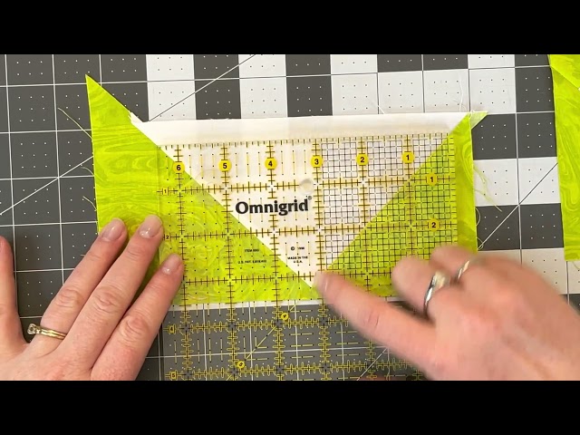 How to Make Elenor Burns Flying Geese: Beginner Skill Builder Sampler Quilt - Month 3, Week 2