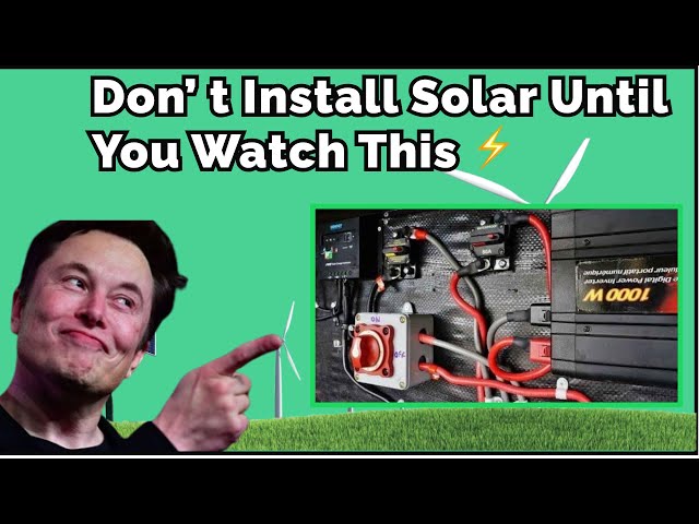 DON'T INSTALL SOLAR POWER SYSTEM ON YOUR HOME 🏡 UNTIL YOU WATCH THIS 👆