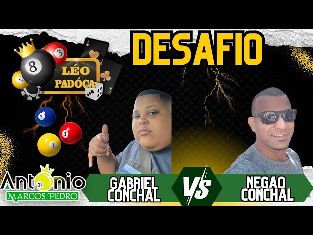 GABRIEL DE CONCHAL X NEGÃO DE CONCHAL - SINUCA AO VIVO - 15/11/2024 - #sinucaaovivo