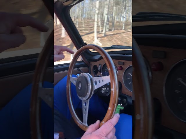 Triumph Car TR6 1975 - 1st Test Drive after Restoration, Testing Overdrive