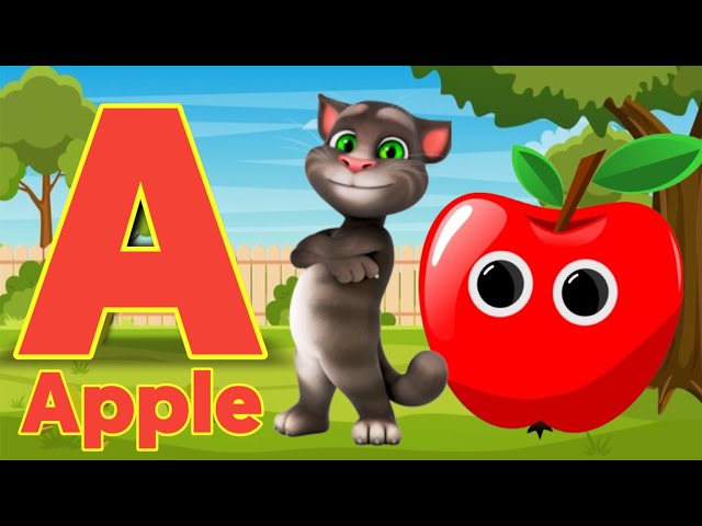 Phonics Song 2 with Two Words in 3D - A For Airplane - ABC Alphabet Songs with Sounds for Children