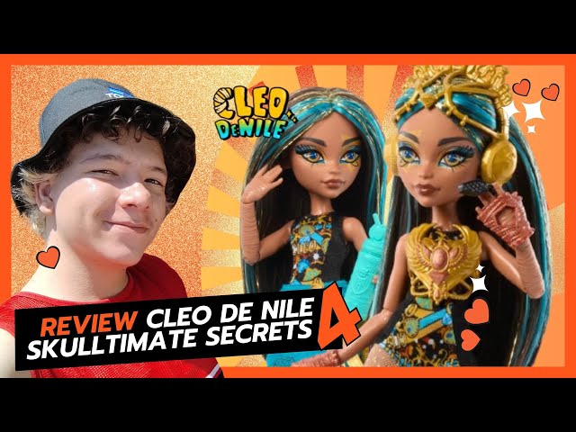 ABRINDO A CLEO SKULLTIMATE SECRET 4, Monster high G3!  #monsterhigh #cleodenile #skulltimatesecret