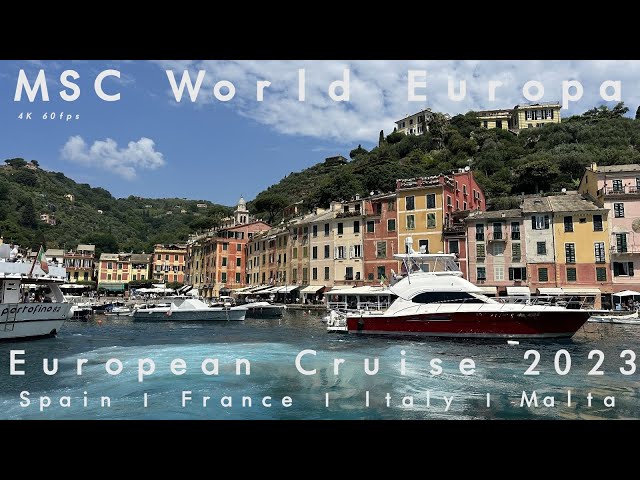 MSC World Europa | Mediterranean 7 Nights cruise | May - June 2023 4K HDR 60FPS