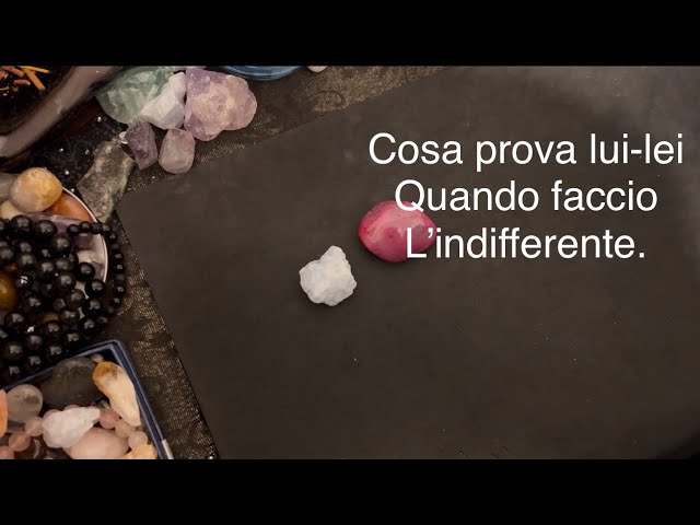 Cosa prova lui-lei quando faccio l’indifferente.