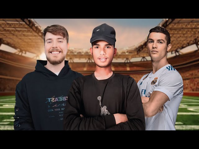 Beat ronaldo, Win $1,000,000! Vs!  reaction ronaldo mr.beast