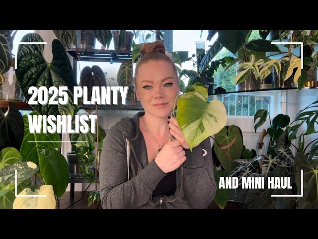 2025 Wishlist | 70+ Plants!! ✨🪩