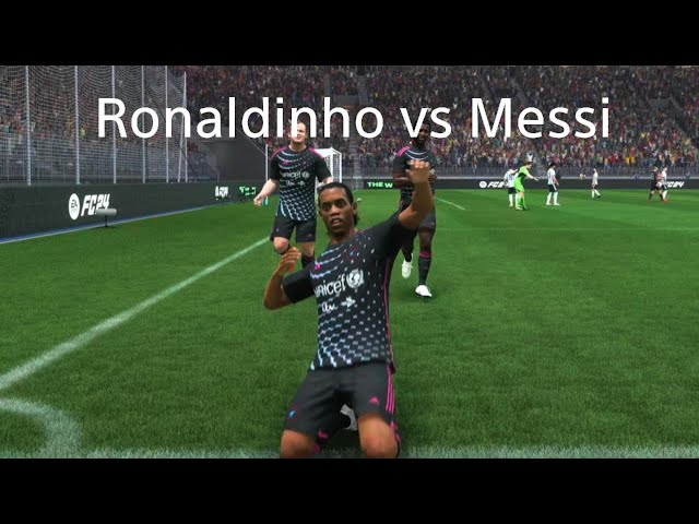 Ronaldinho vs Messi Best Match Ever 4k Highlights &All Goals INCREDIBLE Goals